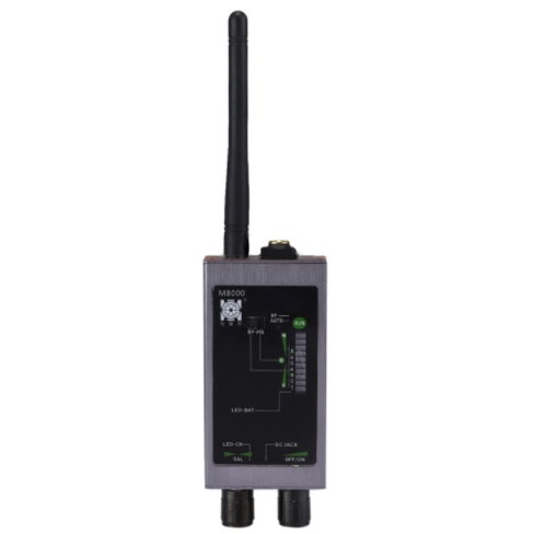 Rilevatore Cimici 4 In 1 – Per Telecamere Nascoste, GPS Tracker E Segnali RF – 5 Livelli Di Sensibilità – Portatile E Batteria 25h